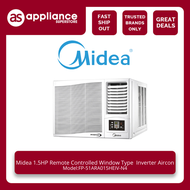 Midea 1.5HP Remote Controlled Window Type Inverter Aircon FP-51ARA015HEIV-N4