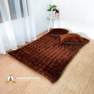 REALPICT!!!! KASUR GENDER JUMBO 170x170 EMPUK DAN TEBAL COCOK UNTUK 2 ORANG DEWASA // SURPET LANTAI 