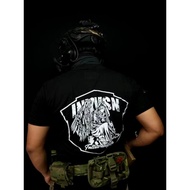 Fallen Angel Invision T-Shirt Black 24S Combed Cotton Distro Clothing/ Falling Angel Shirt/