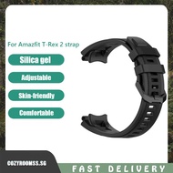[cozyroomss.sg] Silicone Watch Strap Replacement Strap Belt Watch Band for  T-Rex 2 A2169