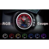 【精宇科技】Peugeot 標緻 208 GTI 四合一渦輪錶 RGB Gauge 汽車