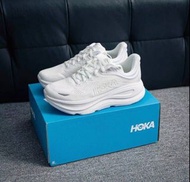 全新有盒HOKA ONE ONE Bondi 9 低幫跑步鞋 白色