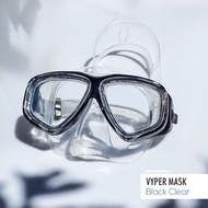หน้ากากดำน้ำเปลี่ยนเลนส์สายตาสั้นได้ – Vyper Mask แบรนด์ WATER PRO – Low Volume