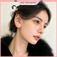 Earrings, circle earrings, ear stud earrings, ear studs, special luxury style, simple circle earring