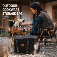NATUREHIKE CNH22SN008 Outdoor Kitchen Storage Box 35L Camping Storage Bag Large Capacity Cookware Or