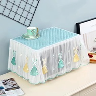 Home Office Decoration microwave oven cover Printer Cover  oven cover Lace Embroidery Pattern Univer