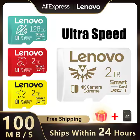 Lenovo Micro SD Card U3 4K Popular Model 1TB 2TB Speed Transmission For Camera Tablet Drone Shockpro