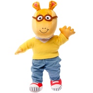 Mighty Mojo Plush Arthur The Ardvark Doll from PBS Show Arthur - Cute, Soft, Stuffed Plush Toy for K