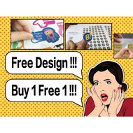 🔥[Buy1Free1]Custom Sticker Label Printing [5cm to 15cm]🔥
