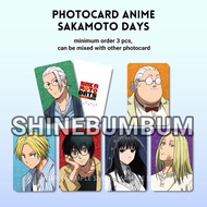 Sakamoto Days Anime Photocard [SHINEBUMBUM]