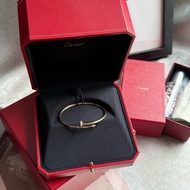 Cartier Juste un Clou 18K 金及鑽石螺釘造型小款手環(金色)