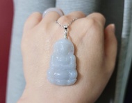 【贈品】天然翡翠 正裝觀音  買兩件翡翠贈品