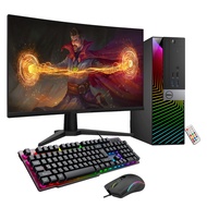 Dell RGB Gaming PC with 27 Inch Gaming Monitor OptiPlex Desktop Computer Intel i7-6700 Quad Core Pro