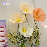 BORRAONE Large Artificial Flower, giant Simulated Simulate Giant Flower,  Paper 60cm Fake Flower Hea