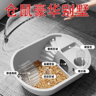 🐹 Kandang Hamster Mewah｜Rumah “Taman Tema” untuk Hamster🏠hamster shelter