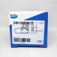 Front Brake Pads HONDA Odyssey RA6 & RA8 1999-2003 - BENDIX Brake Pad DB 1393