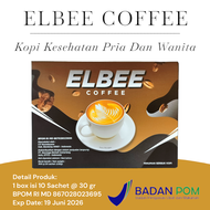 ELBEE COFFEE Instant Coffee Rasa Coklat Box 10 Sachet Kesehatan