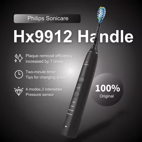 Philips Sonicare 9000 Series Electric Toothbrush HX991, No Original Packaging, C3 Brush Head