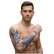 [ SEMI PERMANENT ] COOL ZR-009 TRIBAL temporary tattoo size 21x15 can be used for girls and boys las