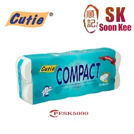 Cutie Compact Toilet Tissue 10rolls ( Green )