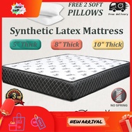 ⭐LOW PRICE⭐ (Free Shipping) Dr. Macio 8 10  5 Synthetic Latex Single S.Single Queen King Size Mattress Tilam (Free Pillow)