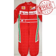 Clearance Ferrari F1 Driver Replica Racing Suit 5Y Red Kid's Scuderia