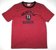 【美國Levi s專賣】Schott NYC T-shirt RUGGER 紅色短袖潮T 純棉短T 現貨L號賠售只有一件