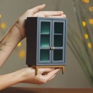 布萊斯娃娃、芭比娃娃1/6比例迷你書櫃。娃娃屋家具