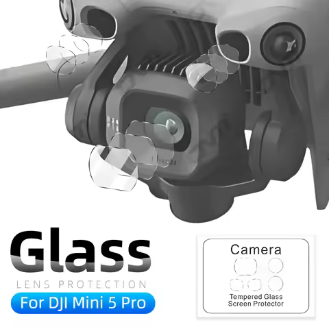 Lens Protector for DJI Mini 5 Pro Drone Camera HD Tempered Glass Anti-Scratch Protective Film for DJ