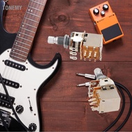 Tonemy Audio Guitar Pots  2PCS Good Compatibility A1M B1M Combination 18mm Knurled Shaft Potentiomet