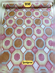 (PER METER ) KARPET LANTAI METERAN / TAPLAK MEJA ALAS MEJA ALAS TIKAR VINIL ANTI AIR TANPA LEM1 LEBA