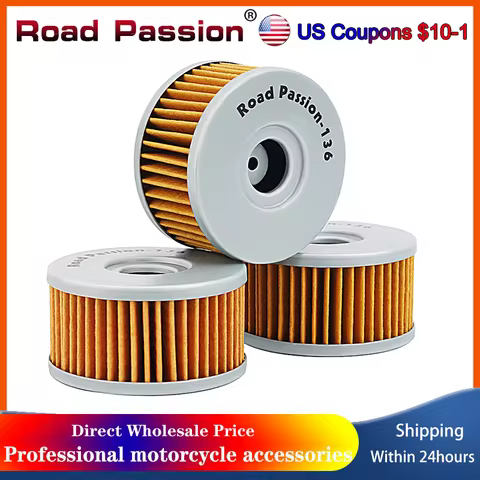 Motorcycle Oil Filter For Suzuki VL125 VL250 DR250 DR250 DR350 GN250 GZ250 SP250 TU250 16510-38240 F