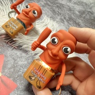 GANTUNGAN Anomali Viral LED Keychain Figure Tung Tung Surat Unique Keychain