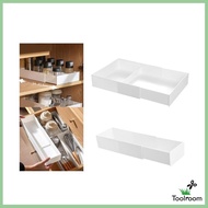 [ Retractable Drawer Organizer Drawer Divider Bin Multipurpose Office Desk Drawer Organizer Tray for Office Desk