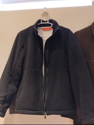 法國專業戶外品牌 Lafuma （WINDSTOPPER）保暖防風外套(純黑色)