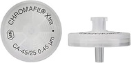 MACHEREY-NAGEL 729227.400 CHROMAFIL Extra CA Syringe Filter, Labeled, 0.45µm Pore Size, 25 mm Membrane Diameter (Pack of 400)