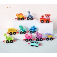 Dinosaur number train / train set