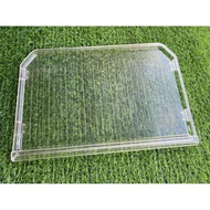 Top Shelf Tray With Vegetable Compartment In Sharp Refrigerator Two Doors Length 44.5 Cm Width 23.5 