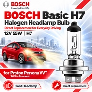 BOSCH Eco H7 Halogen Headlamp Bulb 12V 55W H7 Bulb for Proton Persona (2016-Present(VVT) Mentol Depa