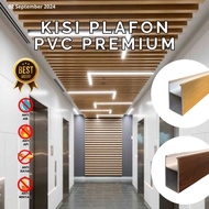 Kisi Kisi Plafon Pvc | Plafon Pvc | Wpc Bar Ceiling | Plafond Pvc Motif Kayu | Plafond Wpc
