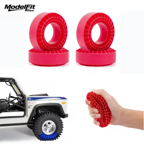 1.9'' Silicone Rubber Gel Anti Foams Insert Tires Accessories For 1/10 RC Crawler Rigs TRX4 SCX10 II