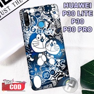 G31 - Silicone Huawei p30 lite - softcase pro camera Huawei p30 - DORAEMON Motif - Flexible Rubber M