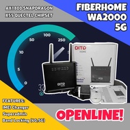 OPENLINE MODIFY W2000 5G DITO PREPAID WIFI MODEM ZTE MC888S  FREE DITO SIM ONLY 5G/4G ANY SIM PWEDE