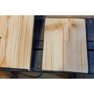 Wood plank..22 cm by 15 cm by 1.5 cm. Smooth on all sides.made from pinewood.