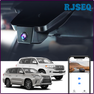 กล้องติดรถยนต์ RJSEQ สำหรับเล็กซัสแอลเอกซ์570 LX570และ Toyota Land Cruiser J200 2017 2018 2019 2020 2021 2022 Fitcamx 4K อุปกรณ์เสริมกล้อง DVR JEDTJ