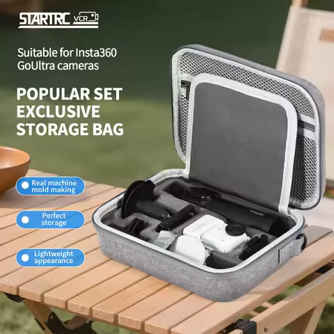 STARTRC Storage Bag for Insta360 GO Ultra Camera Travel Carrying Case Portable Handbag Bag For Insta