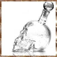 (Y O Q N)1000ml Decanter Crystal Skull Head glass Vodka Whisky
