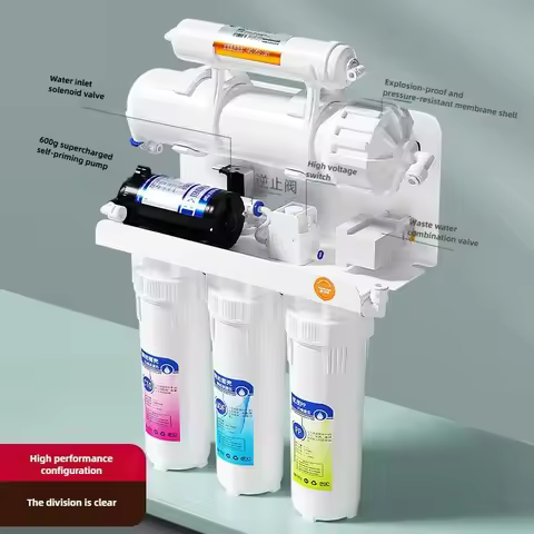 Pure water machine Household bucketless large flow water purifier Intelligent double outlet ro rever