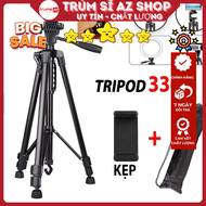 Chân giá đỡ Tripod 3366 cao 150cm Loại Rẻ 2024