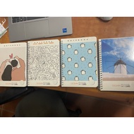 XO A5 checkered spring notebook 200 pages 6409